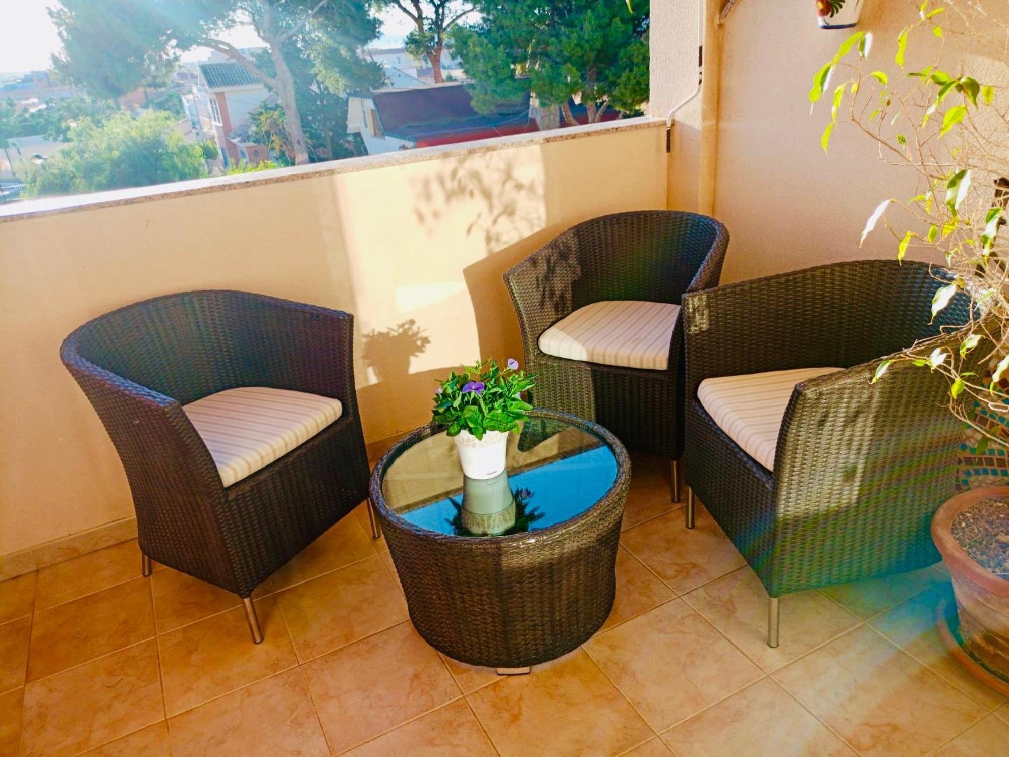 Apartamento Palmeral Del Mar Menor Los Nietos Bagian luar foto